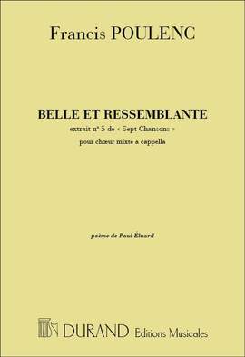 Francis Poulenc: Belle et ressemblante