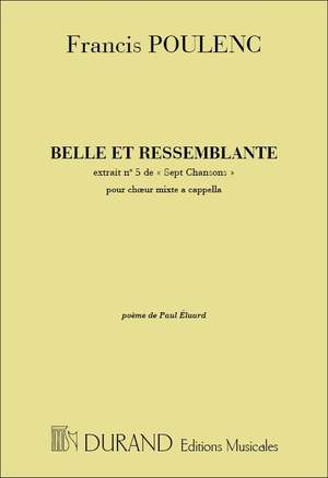 Francis Poulenc: Belle et ressemblante