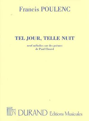 Poulenc: Tel Jour, telle Nuit (med)