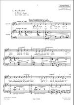Debussy: 3 Ballades de François Villon Product Image