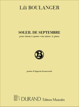Boulanger: Soleils de Septembre