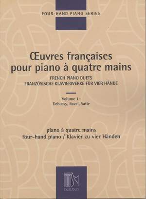 Aa. Vv: Oeuvres Francaises, Vol. 1 Pour Piano A Quatre Mains (debus