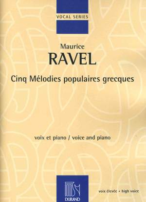 Ravel: 5 Mélodies populaires grecques (high)