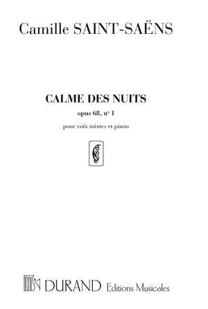 Camille Saint-Saëns: Calme des Nuits opus 68, no1