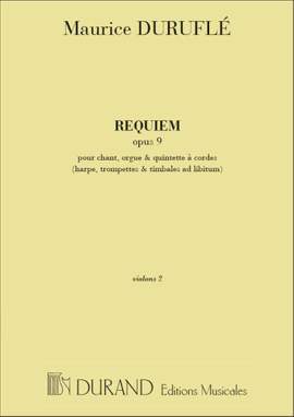 Duruflé: Requiem Op.9 (Reduced Version)