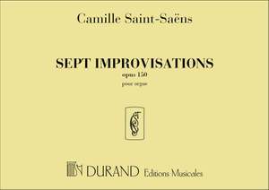 Saint-Saëns: 7 Improvisations Op.150