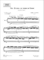 Schumann: 6 Etudes en Forme de Canon Op.56 Product Image