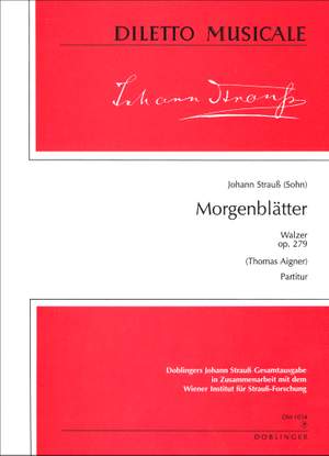 Johann Strauss Jr.: Morgenblätter Op. 279