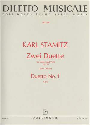 Carl Stamitz: Duetto Nr.1 C-Dur op. 10