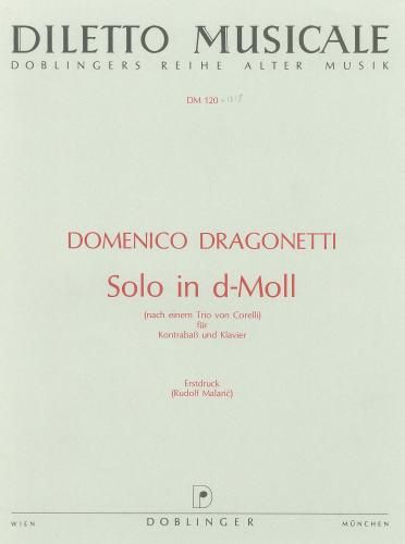 Dragonetti: Solo d-moll