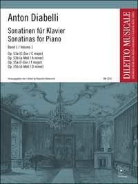 Anton Diabelli: Sonatinen für Klavier Band 1
