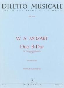 Wolfgang Amadeus Mozart: Duo B-Dur