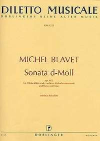 Michel Blavet: Sonata d-moll