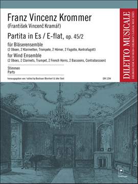 Franz Krommer: 3 Partiten: Partita Nr. 2 Es-Dur Op. 45 - 2