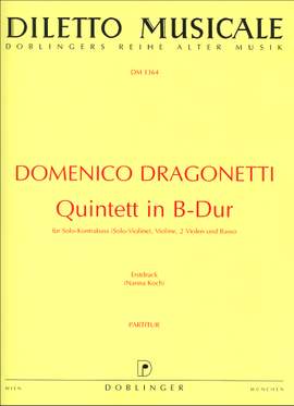 Domenico Dragonetti: Quintett B-Dur