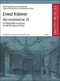 Ernest Kramer: Duo concertant op. 16