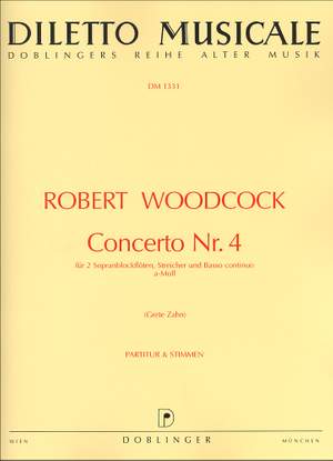 Robert Woodcock: Concerto Nr. 4 a-moll