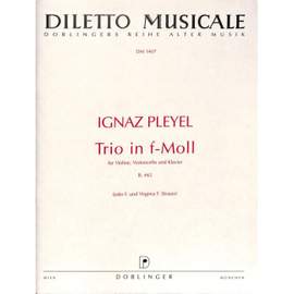 Ignace Pleyel: Trio in f-moll