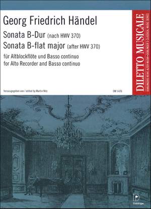 Georg Friedrich Händel: Sonata B-Dur (HWV 370)