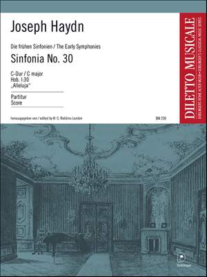Franz Joseph Haydn: Sinfonia Nr. 30 C-Dur (Alleluja)