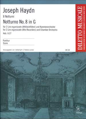 Franz Joseph Haydn: Notturno Nr. 8 G-Dur