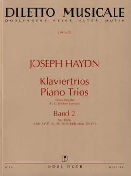 Franz Joseph Haydn: Klaviertrios Band 2 Nr. 8-16
