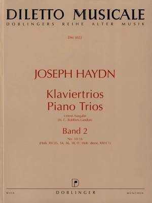 Franz Joseph Haydn: Klaviertrios Band 2 Nr. 8-16