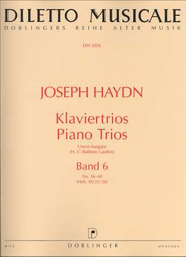 Franz Joseph Haydn: Klaviertrios Band 6 Nr. 36-40