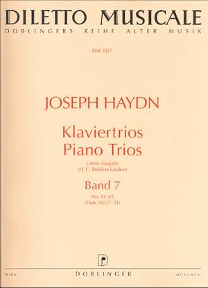 Franz Joseph Haydn: Klaviertrios Band 7 Nr. 41-45