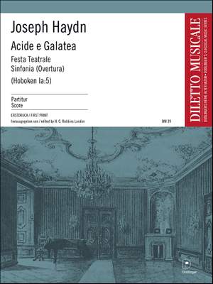 Franz Joseph Haydn: Acide E Galatea Ouvertüre