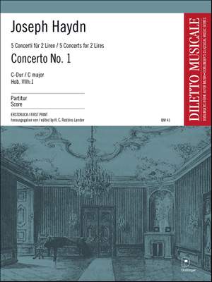 Franz Joseph Haydn: Concerto Nr. 1 C-Dur Hob. VIIh:1 für 2 Liren