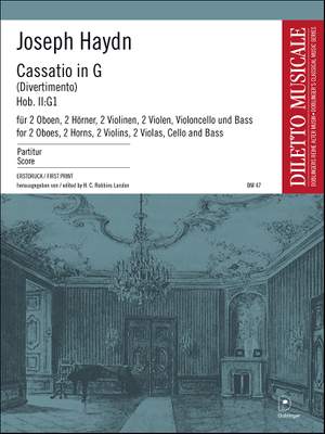 Franz Joseph Haydn: Cassatio Divertimento G-Dur
