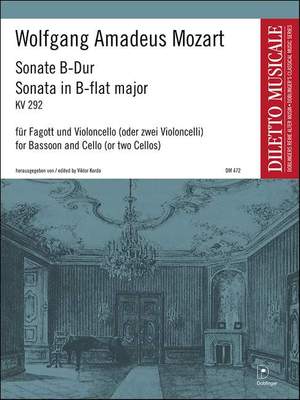 Wolfgang Amadeus Mozart: Sonate B-Dur Kv 292