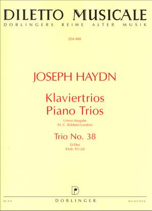 Franz Joseph Haydn: Klaviertrio Nr. 38 D-Dur