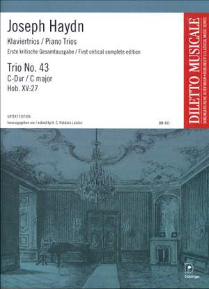 Franz Joseph Haydn: Klaviertrio Nr. 43 C-Dur