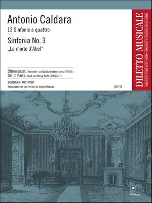 Antonio Caldara: Sinfonia No. 3 f-moll