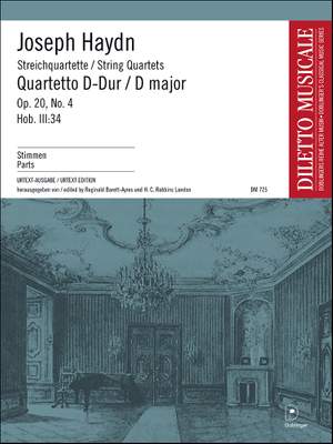 Franz Joseph Haydn: Streichquartett D-Dur op. 20 - 4
