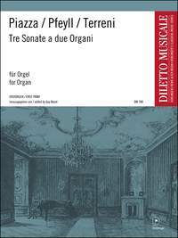 Gaetano Piazza: Tre Sonata a due Organi