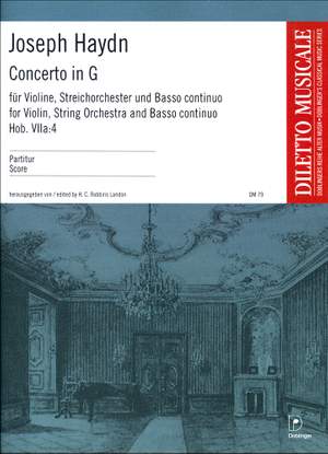 Franz Joseph Haydn: Concerto G-Dur
