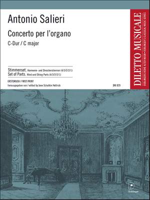 Antonio Salieri: Concerto Per l'Organo C-Dur