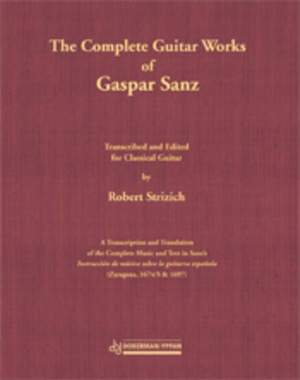 Sanz, G: The Complete Guitar Works