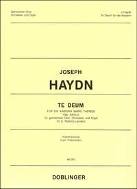 Franz Joseph Haydn: Te Deum Für Die Kaiserin Marie Therese C-Dur