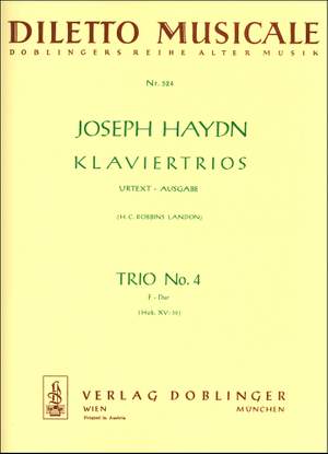 Franz Joseph Haydn: Klaviertrio Nr. 4 F-Dur