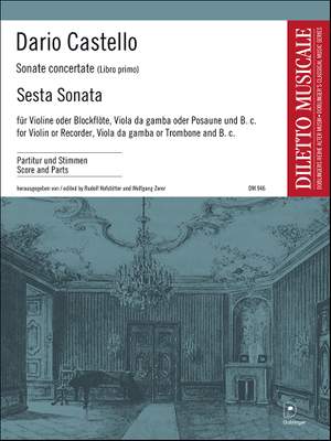 Dario Castello: Sesta Sonata in G