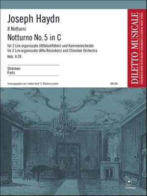 Franz Joseph Haydn: Notturno Nr. 5 C-Dur