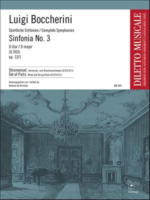 Luigi Boccherini: Sinfonia Nr. 3 D-Dur Op. 12 - 1