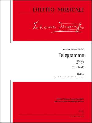 Johann Strauss II: Telegramme Score