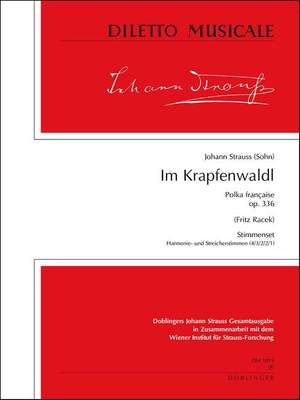 Johann Strauss II: Im Krapfenwadl Op336 Parts