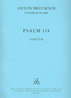 Bruckner, A: Psalm 114 Full Score
