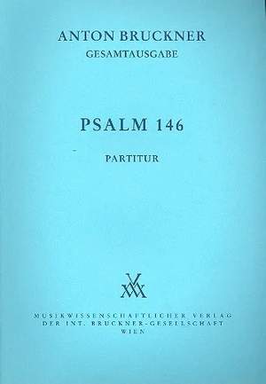 Bruckner, A: Psalm 146